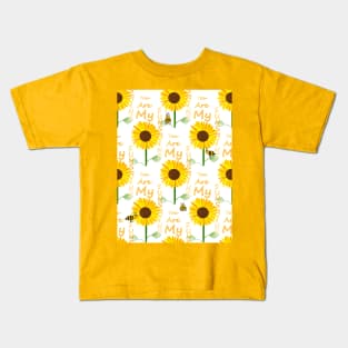 YOU Are My Sunshine Quote Kids T-Shirt